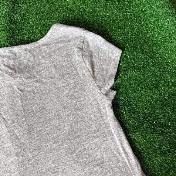 Justice Cap Sleeve Sneaker Graphic Heather Gray Tunic Style T-Shirt  Size 8 - Picture 14 of 14